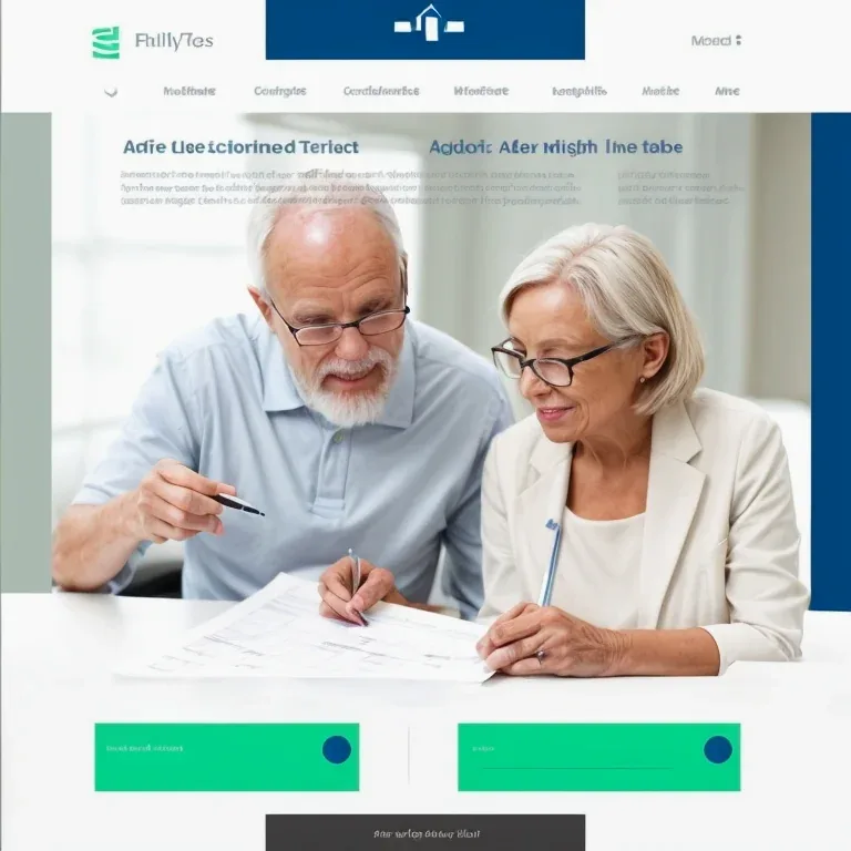 Aposentados consultando planos de seguro com especialista SoraJShield